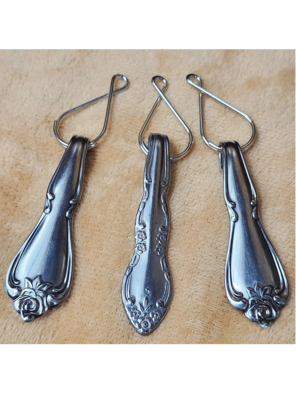 Set of 3 spoon handle Keychains